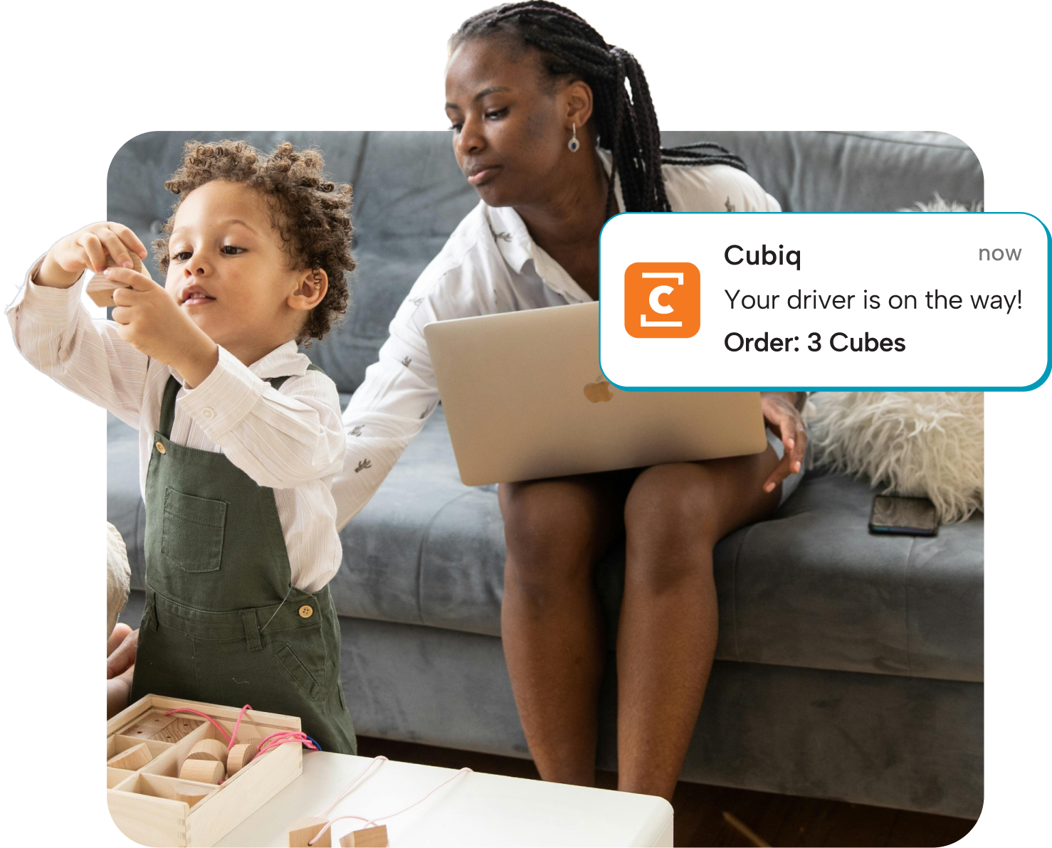 Cubiq mobile alert